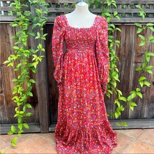 Vintage Candi Jones Floral Dress